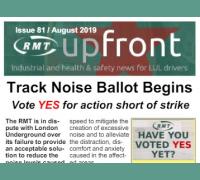 track noise ballot poster 